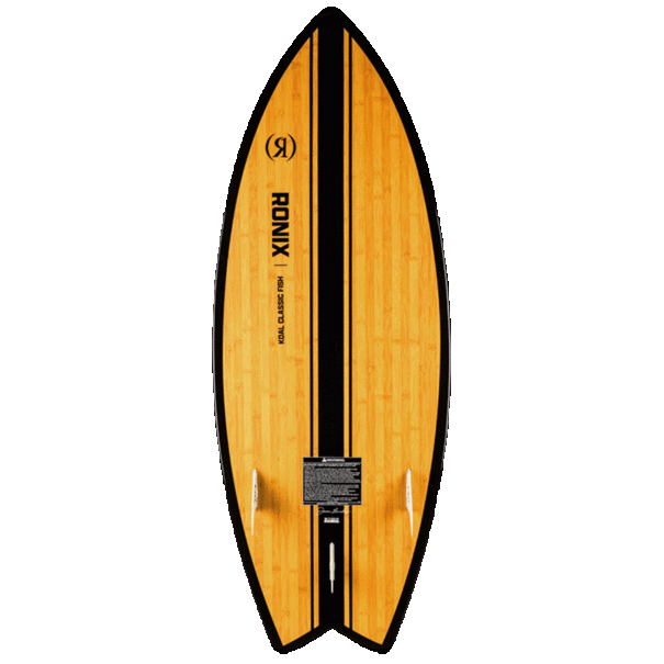 RONIX Koal Classic Fish-Glossy Black/Bamboo-5'6