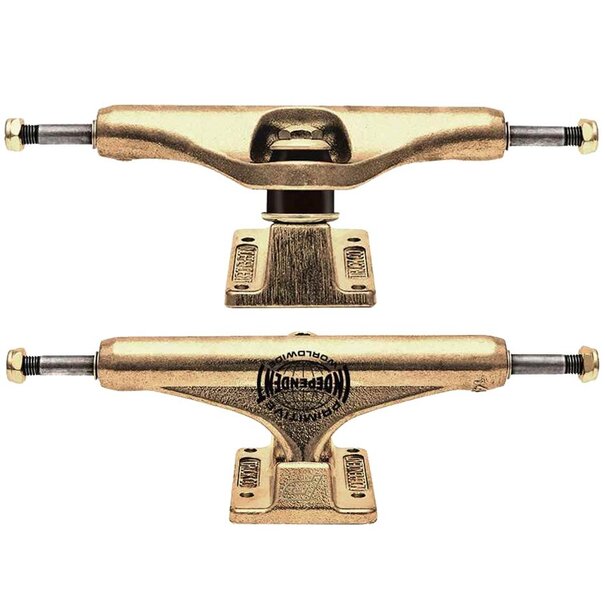 INDEPENDENT TRUCK CO. Indy Mid Trucks Primitive Gold 144 2Pk