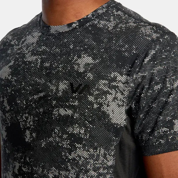 RVCA SPORT VENT PERFORMANCE TEE CAMO