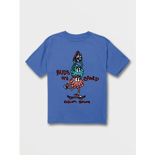 Volcom Buds On Boards Short Sleeve Tee - Marina Blue