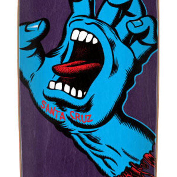 Santa Cruz Skateboards 8.4in Screaming Hand Santa Cruz Street Cruiser