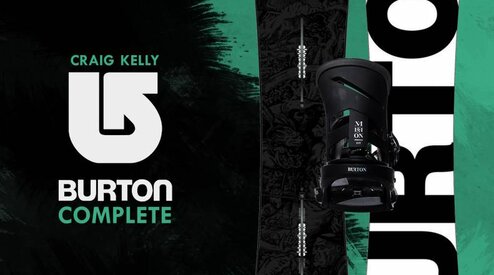 CRAIG KELLY SNOWBOARD COMPLETE