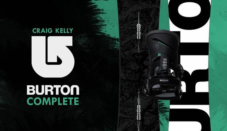 CRAIG KELLY SNOWBOARD COMPLETE
