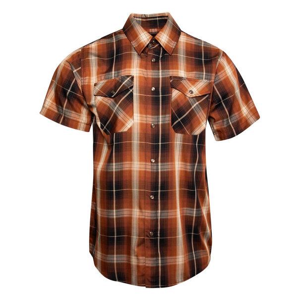 Dixxon BARREL BAMBOO SHORT SLEEVE BUTTON UP - MENS