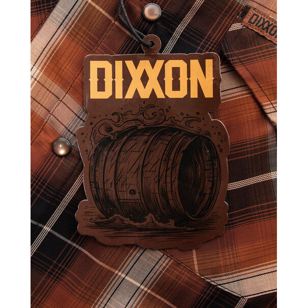 Dixxon BARREL BAMBOO SHORT SLEEVE BUTTON UP - MENS