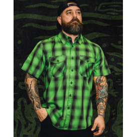 DEVIL'S BATH BAMBOO SHORT SLEEVE BUTTON UP - MENS