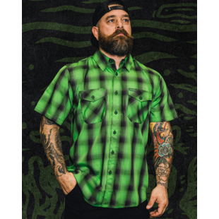 DEVIL'S BATH BAMBOO SHORT SLEEVE BUTTON UP - MENS