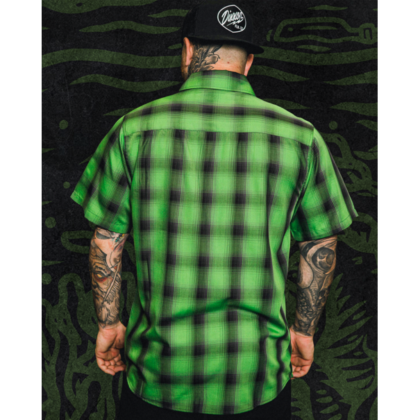 Dixxon DEVIL'S BATH BAMBOO SHORT SLEEVE BUTTON UP - MENS