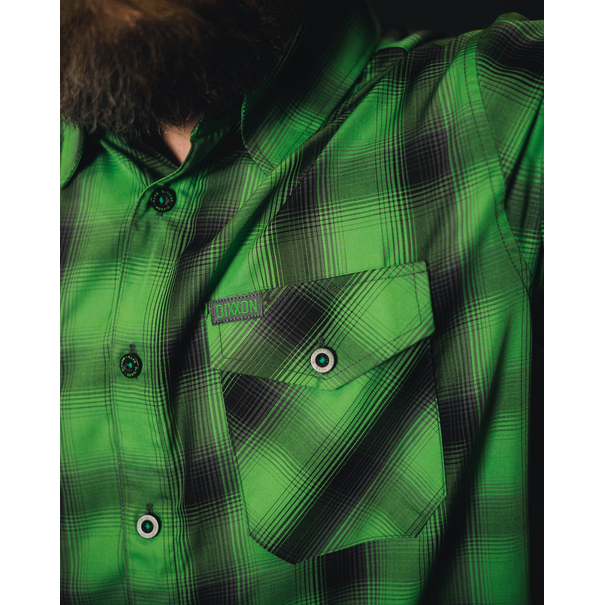 Dixxon DEVIL'S BATH BAMBOO SHORT SLEEVE BUTTON UP - MENS