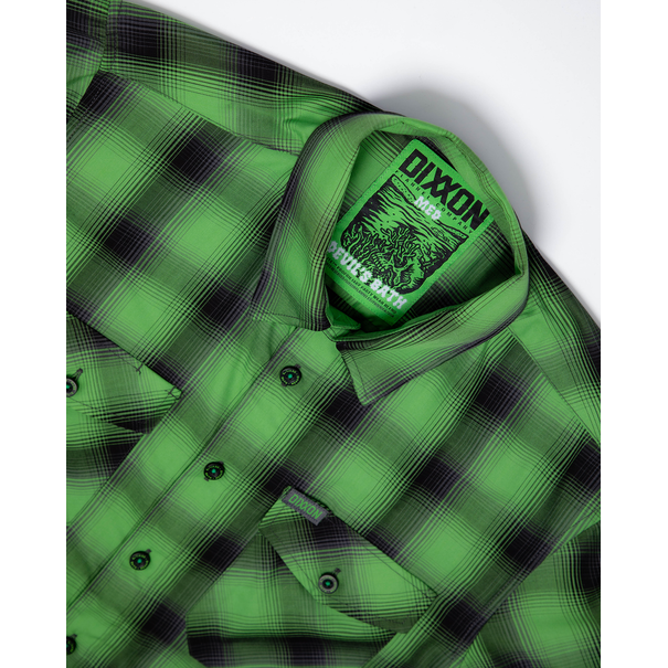 Dixxon DEVIL'S BATH BAMBOO SHORT SLEEVE BUTTON UP - MENS