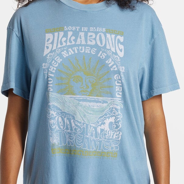 BILLABONG Lost In Bliss T-Shirt BLUE SHADOW