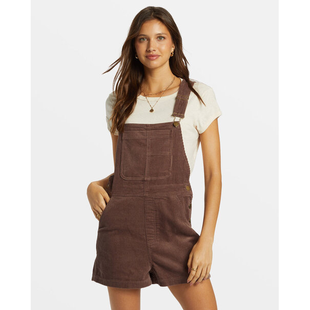 BILLABONG Sand Canyon Corduroy Shortall Romper