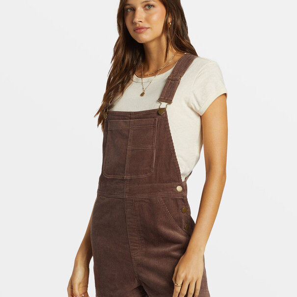 BILLABONG Sand Canyon Corduroy Shortall Romper