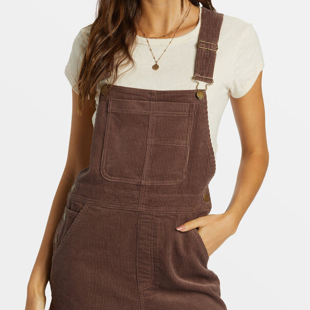 BILLABONG Sand Canyon Corduroy Shortall Romper