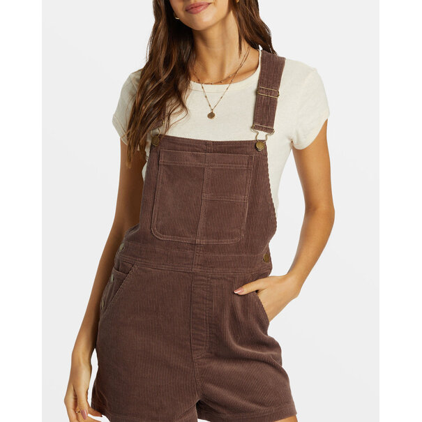 BILLABONG Sand Canyon Corduroy Shortall Romper