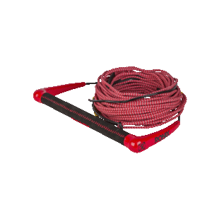 Ronix-Combo 3.0 Hide Grip w/70ft. 4 Sect. Hyb. Solin Color: Red Size: 1.15