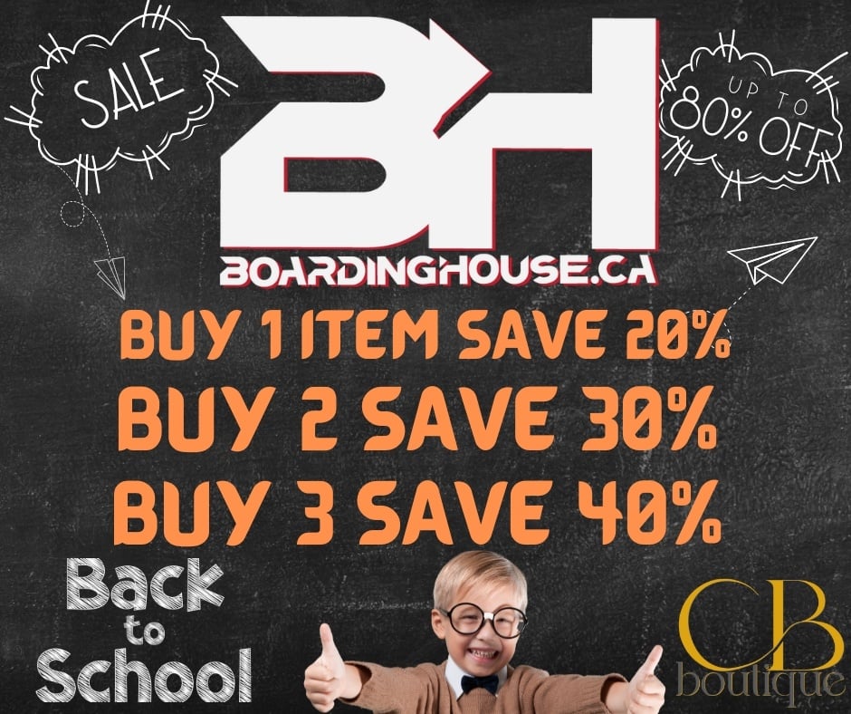 BACK TO SCHOOL SALE