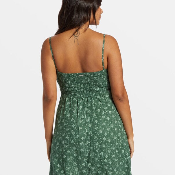 BILLABONG Island Calling Mini Dress EMERALD BAY