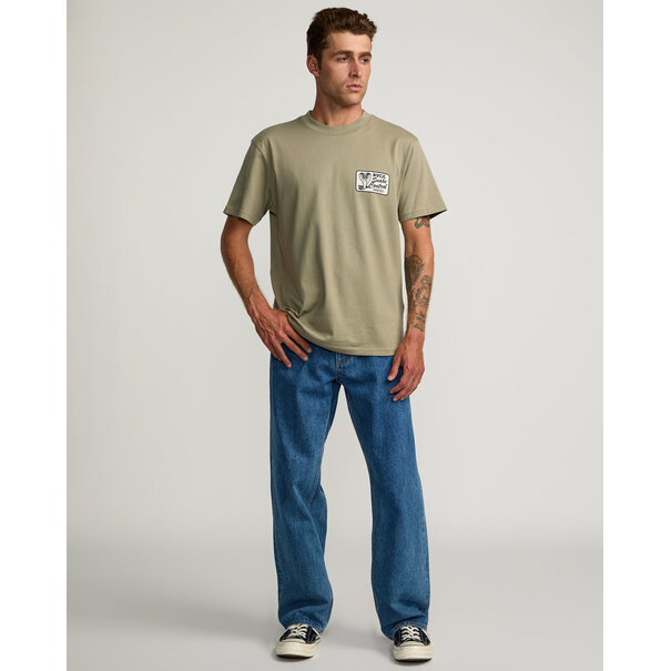 RVCA COBRA SERVICES TEE Aloe