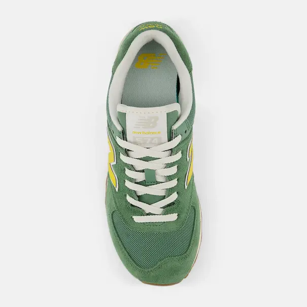 NEW BALANCE 574 Mallard Green with Ginger Lemon and Sea Salt