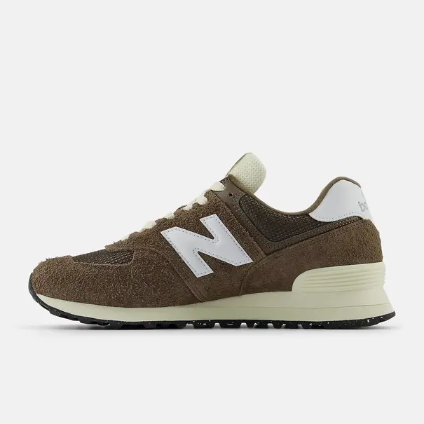 NEW BALANCE 574Dark Mushroom with Angora and Black