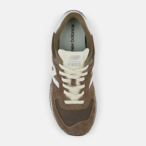 NEW BALANCE 574Dark Mushroom with Angora and Black