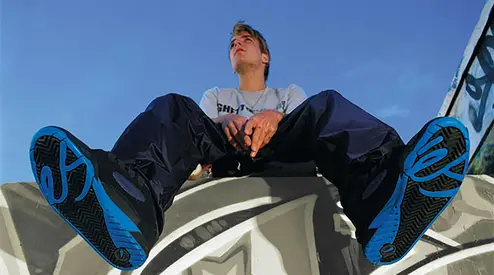 eS The Muska Shoe, Black Royal