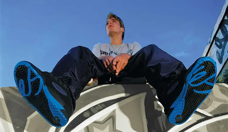 eS The Muska Shoe, Black Royal