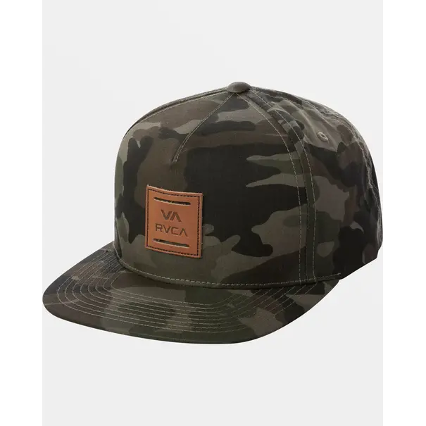 RVCA VA ALL THE WAY SNAPBACK HAT CAMO