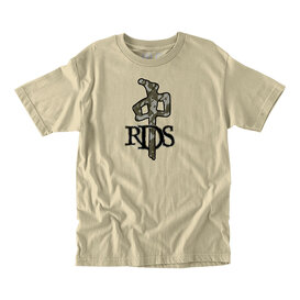 RDS T-SHIRT OG BARK CAMO	TAN/DARK GREY