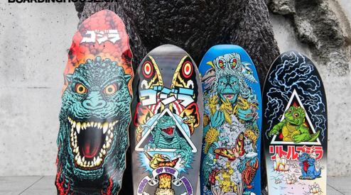 Santa Cruz x Godzilla