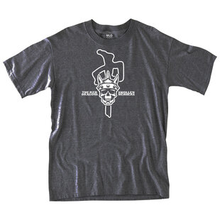RDS X SWOLLEN MEMBERS T-SHIRT CHARCOAL HEATHER