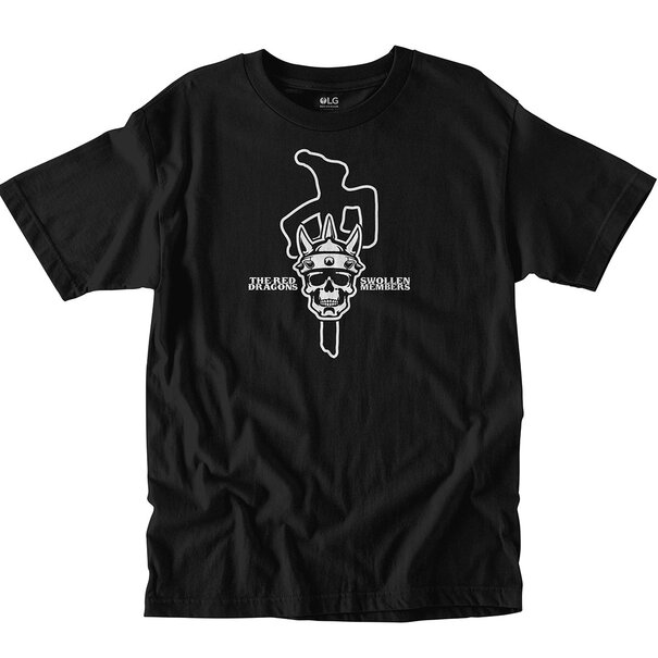 Red Dragon Apparel RDS X SWOLLEN MEMBERS T-SHIRT BLACK