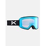 Anon WM3 Goggles + Bonus Lens + MFI® Face Mask  W/Spr Black/Prcv Vrbl Blue