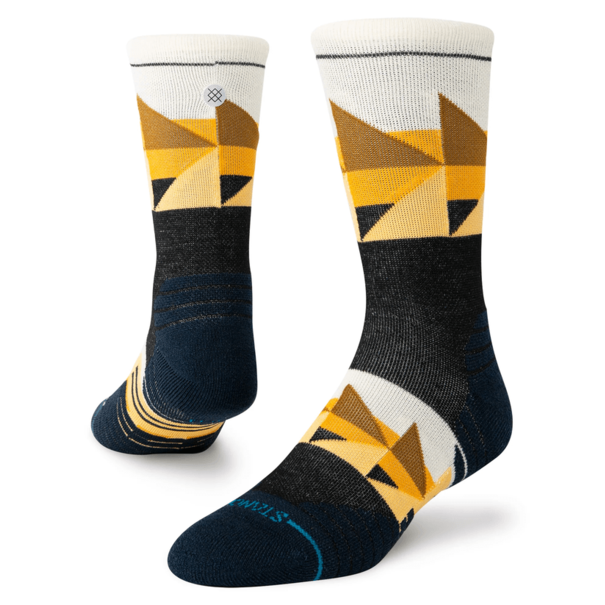 Stance Socks Snow Windy Peaks Mid Wool Gold