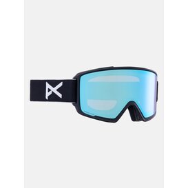 Anon M3 Goggles + Bonus Lens + MFI® Face Mask  Frame: Black, Lens: Perceive Variable Blue (21% / S2), Spare Lens: Perceive Cloudy Pink (53% / S1)