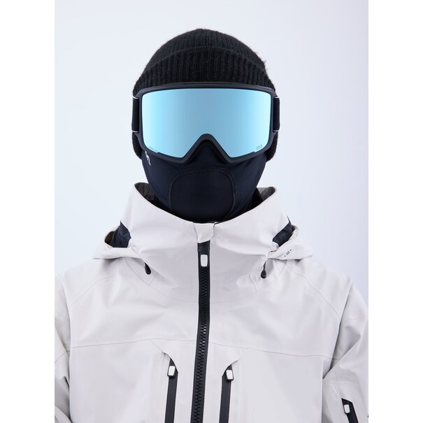 Anon Goggles Anon M3 Goggles + Bonus Lens + MFI® Face Mask Frame: Black, Lens: Perceive Variable Blue (21% / S2), Spare Lens: Perceive Cloudy Pink (53% / S1)