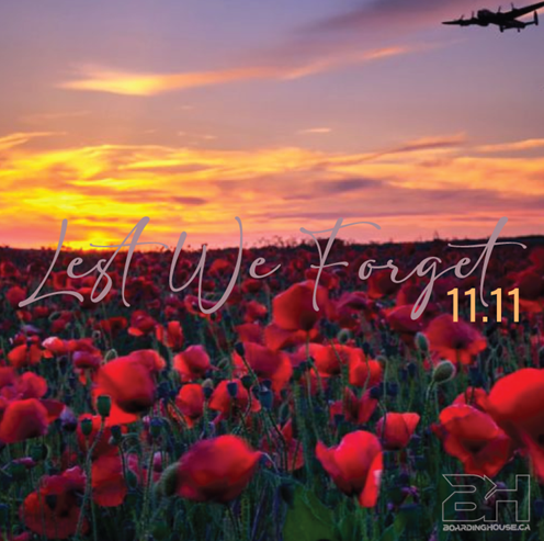 “Lest We Forget”: Remembering with Respect and Honour