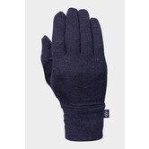 Women'S Merino Glove Liner Black Heather