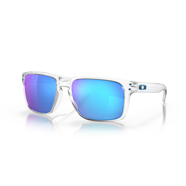 Oakley Holbrook XL Polished Clear w/PRIZM Sapphire Iridium Polarized