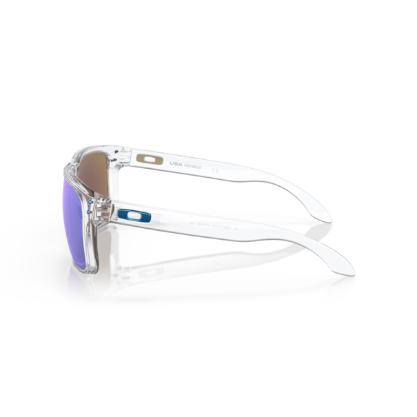 Oakley Holbrook XL Polished Clear w/PRIZM Sapphire Iridium Polarized