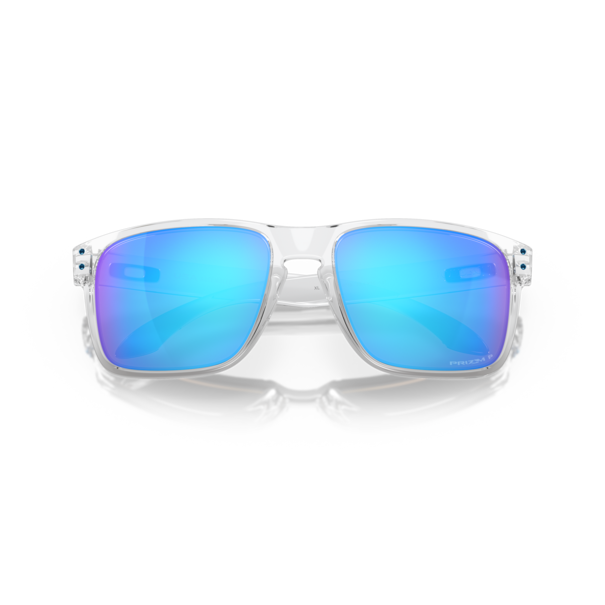 Oakley Holbrook XL Polished Clear w/PRIZM Sapphire Iridium Polarized