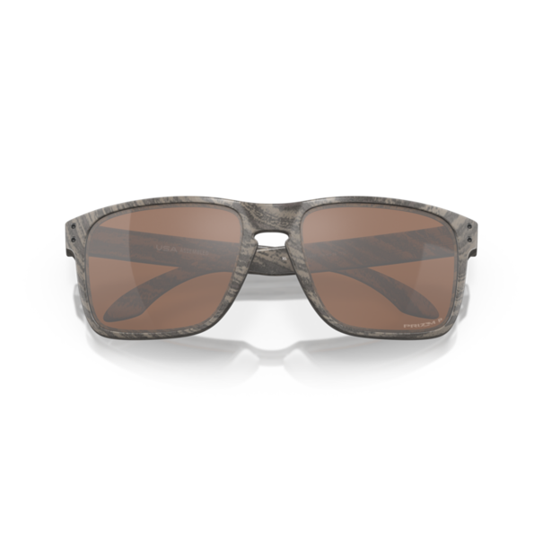 Oakley Holbrook XL Woodgrain w/PRIZM Tungsten Iridium Polarized