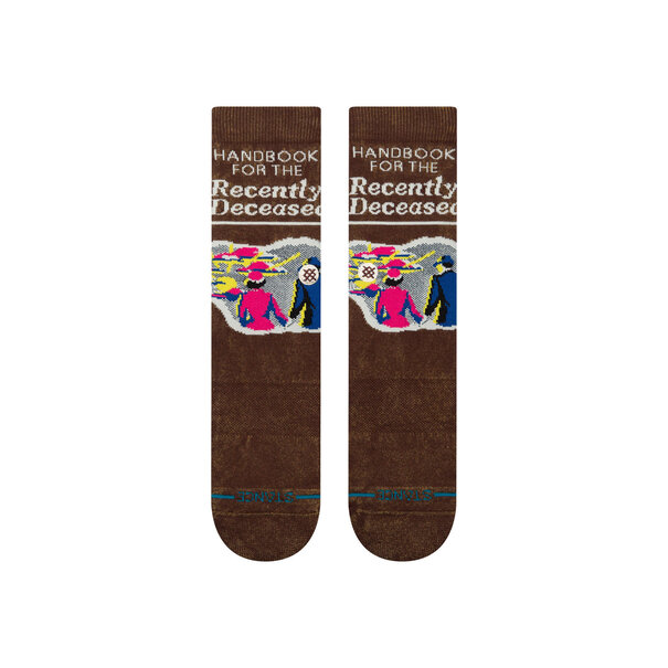 Stance Socks Ftpa Recently Deceased Crew Brown
