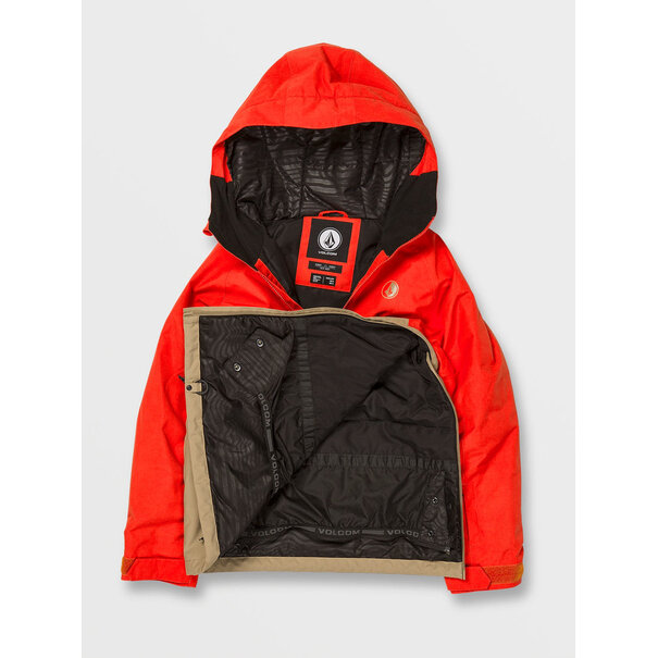 Volcom Sluff Insulated Pullover Orange Shock