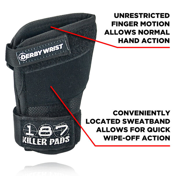 187 Killer pads 187 - DERBY WRIST GUARD