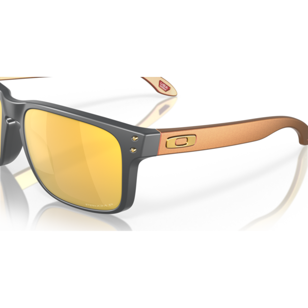 Oakley Holbrook Matte Carbon w/Prizm 24K Plr