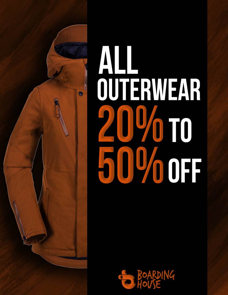 20-50% OFF OUTERWEAR