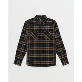 Volcom Mens Nerastone Long Sleeve Flannel ShirtButton Down Shirt