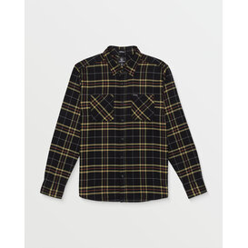 Volcom Mens Netastone Long Sleeve Flannel ShirtButton Down Shirt